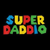 Fathers Day Super Daddio Backpack