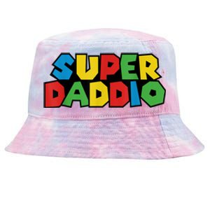 Fathers Day Super Daddio Tie-Dyed Bucket Hat