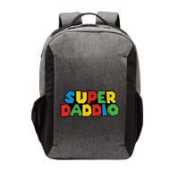Fathers Day Super Daddio Vector Backpack