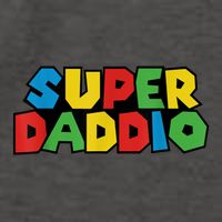 Fathers Day Super Daddio Vector Backpack