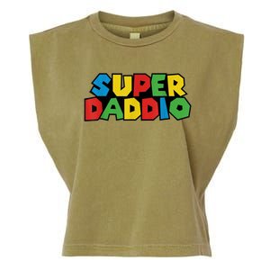 Fathers Day Super Daddio Garment-Dyed Women's Muscle Tee