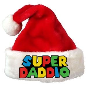 Fathers Day Super Daddio Premium Christmas Santa Hat