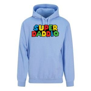 Fathers Day Super Daddio Unisex Surf Hoodie