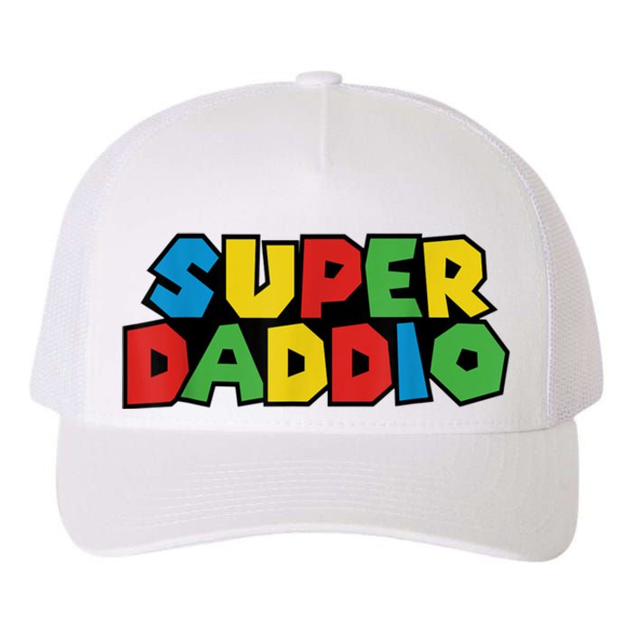 Fathers Day Super Daddio Yupoong Adult 5-Panel Trucker Hat