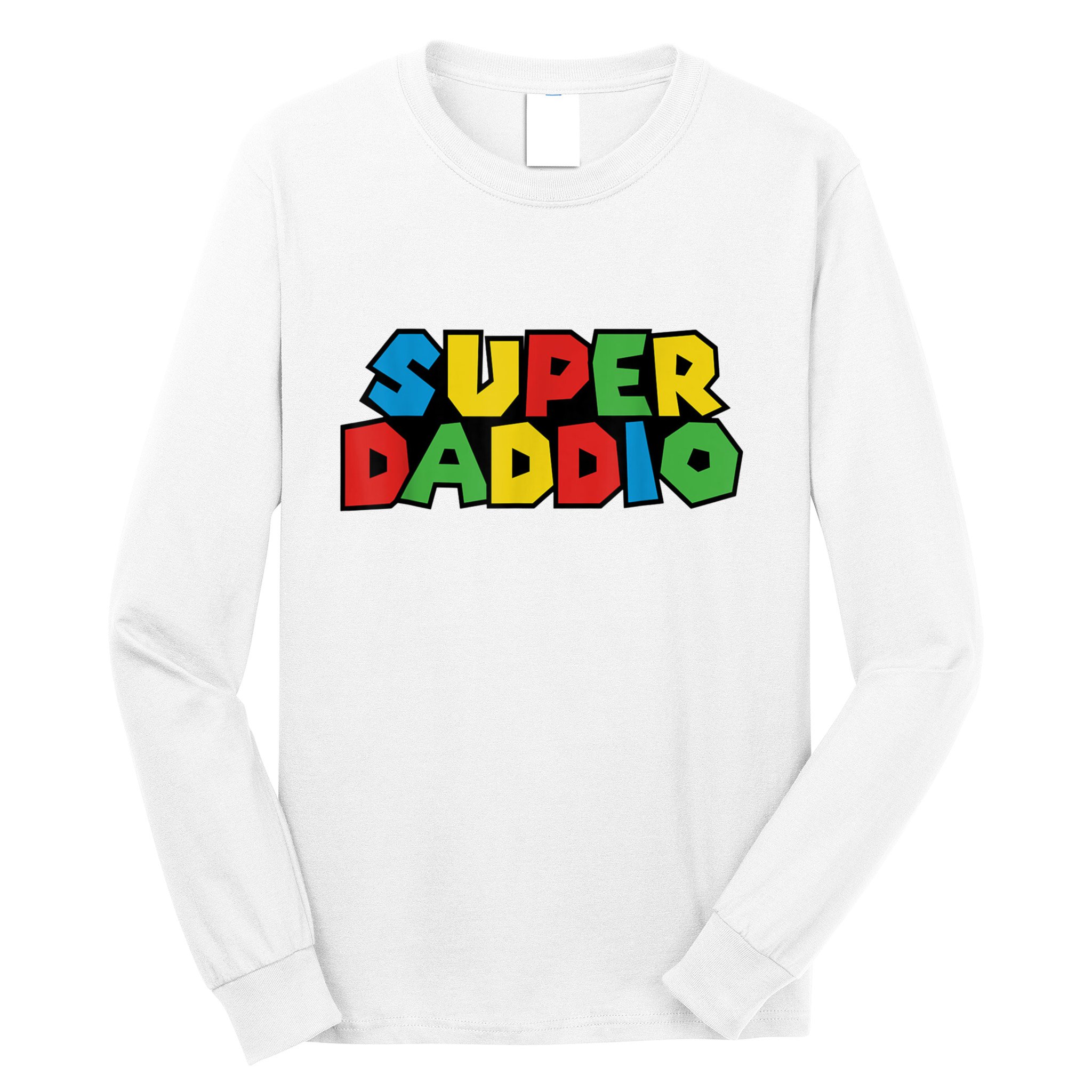 Fathers Day Super Daddio Long Sleeve Shirt