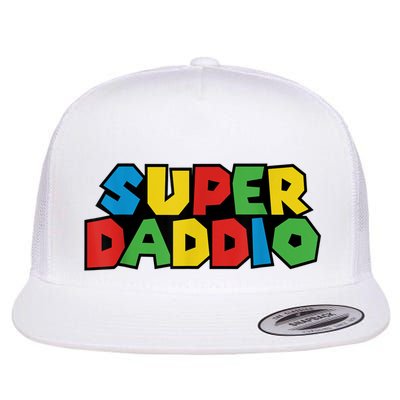 Fathers Day Super Daddio Flatbill Hat