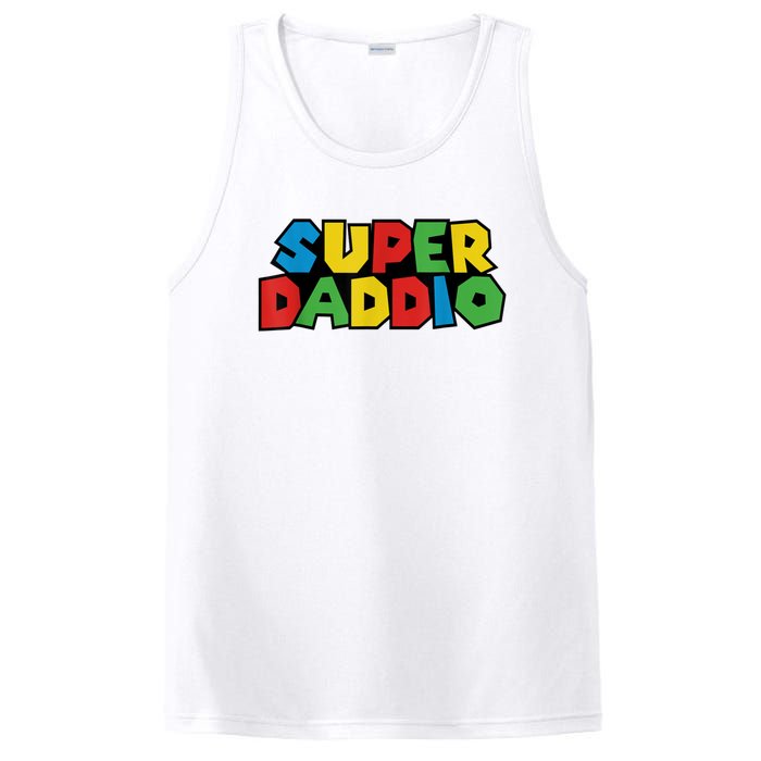 Fathers Day Super Daddio PosiCharge Competitor Tank