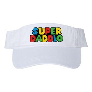 Fathers Day Super Daddio Valucap Bio-Washed Visor