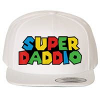 Fathers Day Super Daddio Wool Snapback Cap