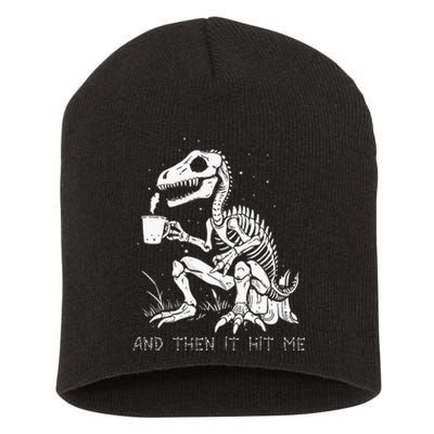 Funny Dinosaur Skeleton Costume Goth Short Acrylic Beanie