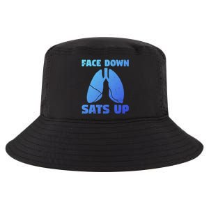 Face Down Sats Up Asthma Gift Cool Comfort Performance Bucket Hat