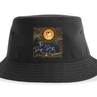 Funny Dogecoin Summer Sun Hodl To The Moon Crypto Currency Sustainable Bucket Hat