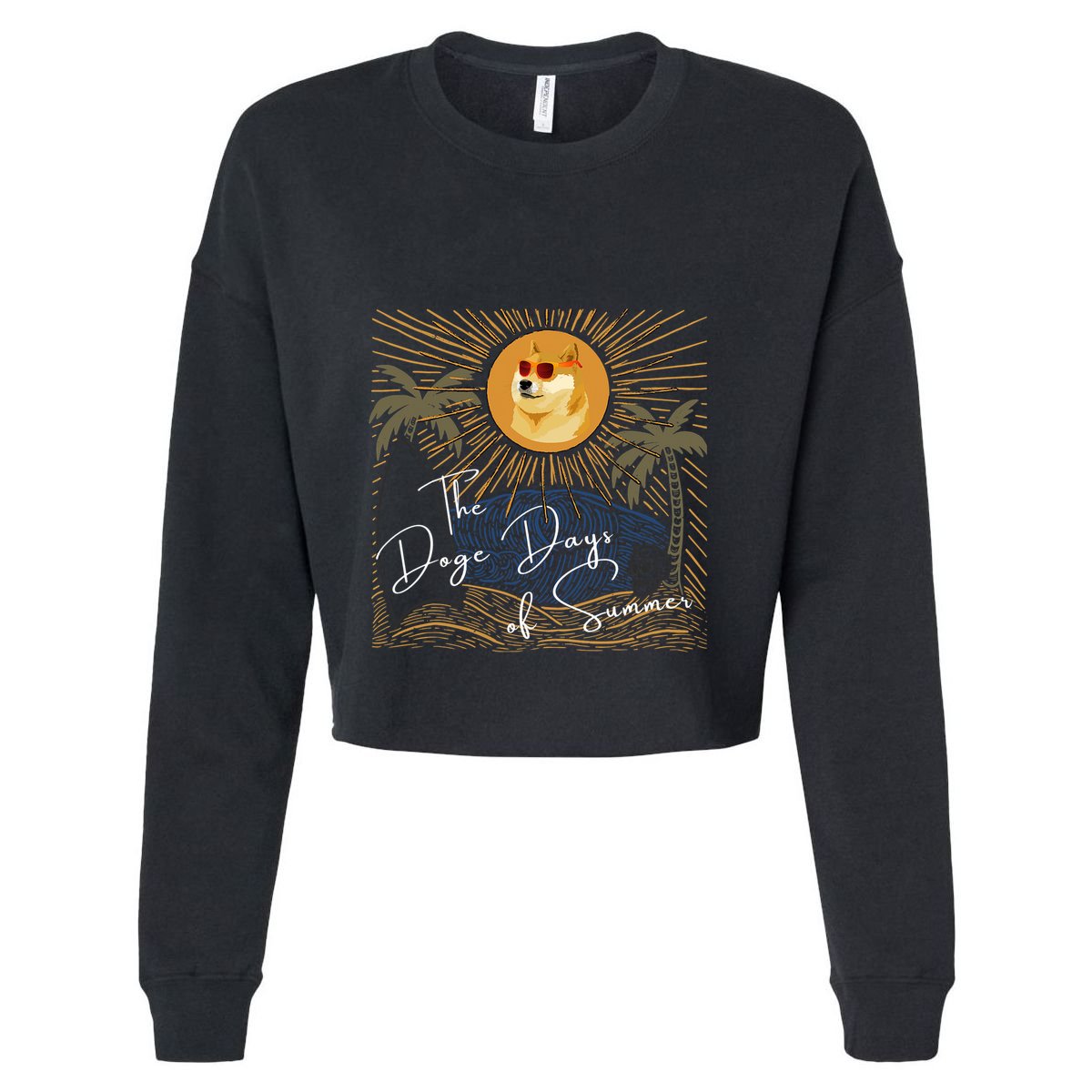 Funny Dogecoin Summer Sun Hodl To The Moon Crypto Currency Sustainable Bucket Hat