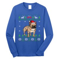 Frenchie Dog Santa French Bulldog Christmas Gift Long Sleeve Shirt