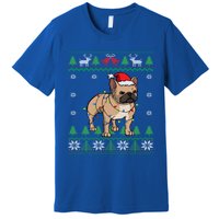 Frenchie Dog Santa French Bulldog Christmas Gift Premium T-Shirt