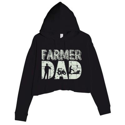 Farmer Dad Shirts Farm Farming Fathers Day Gift Tractor Crop Fleece Hoodie