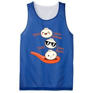 Funny Dim Sum You Win Some You Dim Sum Dumpling Lover Mesh Reversible Basketball Jersey Tank