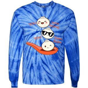 Funny Dim Sum You Win Some You Dim Sum Dumpling Lover Tie-Dye Long Sleeve Shirt