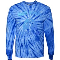 Face Down Sats Up Respiratory Therapist Cool Gift Tie-Dye Long Sleeve Shirt