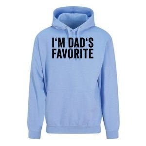 Favorite Daughter Son Child Boy Girl Im Dads Favorite Unisex Surf Hoodie