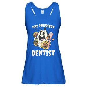 Faboolous Dentist Scary Th Spooky Dental Halloween Cool Gift Ladies Essential Flowy Tank