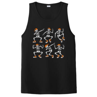 Funny Dancing Skeletons Halloween Skeleton Dance Halloween PosiCharge Competitor Tank