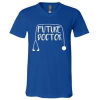 Future Doctor Stethoscope Medical Student Gift V-Neck T-Shirt