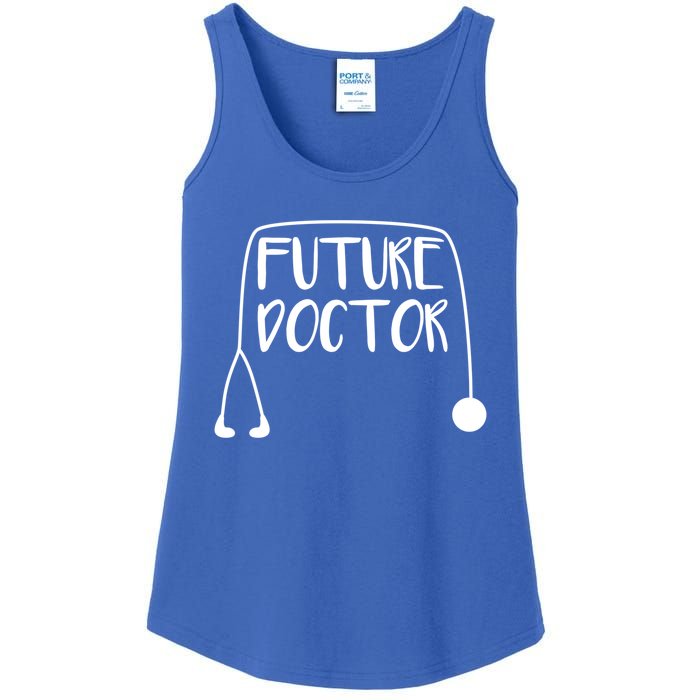 Future Doctor Stethoscope Medical Student Gift Ladies Essential Tank