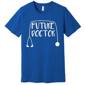 Future Doctor Stethoscope Medical Student Gift Premium T-Shirt