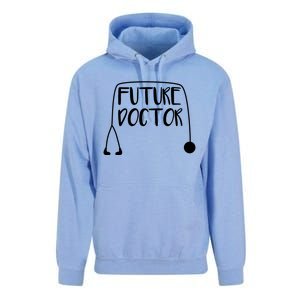 Future Doctor Stethoscope Medical Student Gift Unisex Surf Hoodie