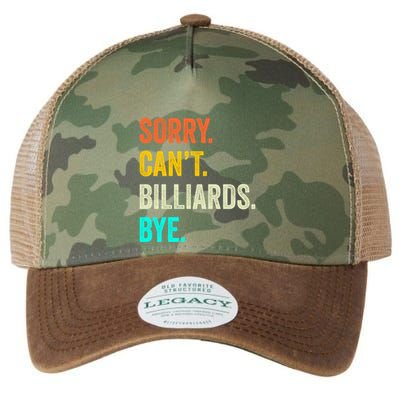 Father's Day Sorry Can't Billiards Bye Gift For Dad Legacy Tie Dye Trucker Hat