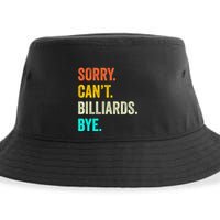Father's Day Sorry Can't Billiards Bye Gift For Dad Sustainable Bucket Hat
