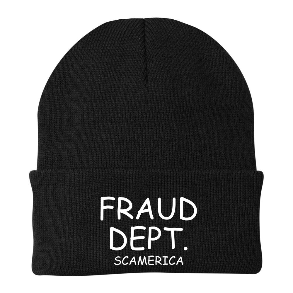 Fraud Dept Scam America Beanie