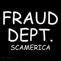 Fraud Dept Scam America 16 in Basic Backpack