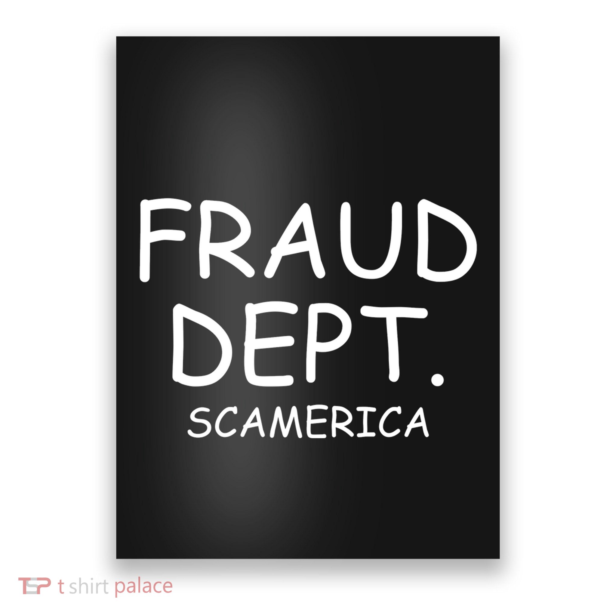 Fraud Dept Scam America Poster