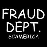 Fraud Dept Scam America Womens Tank Top