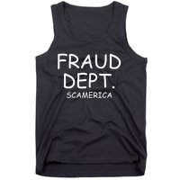 Fraud Dept Scam America Tank Top