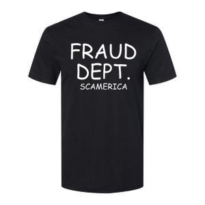 Fraud Dept Scam America Softstyle CVC T-Shirt