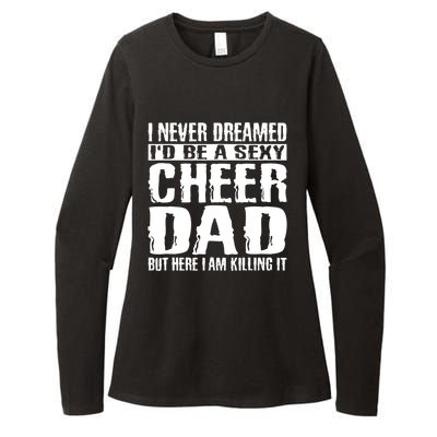 FatherS Day Shirts Cheer Dad & Killing It Cheerdancing Womens CVC Long Sleeve Shirt