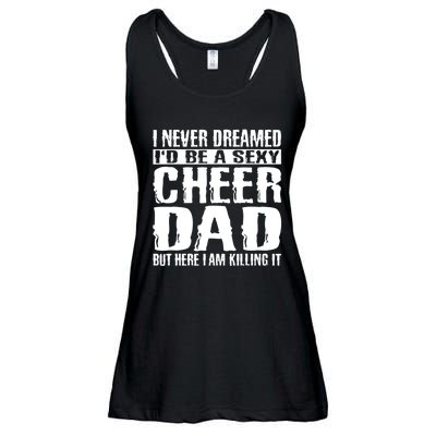 FatherS Day Shirts Cheer Dad & Killing It Cheerdancing Ladies Essential Flowy Tank