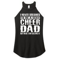 FatherS Day Shirts Cheer Dad & Killing It Cheerdancing Women’s Perfect Tri Rocker Tank