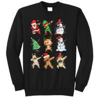 Festive Dabbing Santa Elf Crew for Christmas Tall Sweatshirt