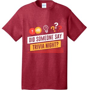 Funny Did Someone Say Trivia Night Pub Quiz Trivia T-Shirt