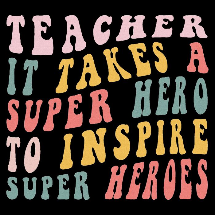 First Day School Superhero Inspire Super Heros Teacher Women Hoodie