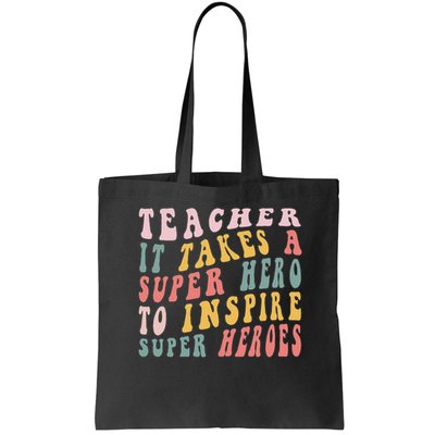 First Day School Superhero Inspire Super Heros Teacher Women Bag