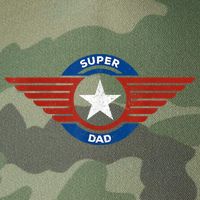 Father's Day Super Hero Dad Father And Protector Legacy Tie Dye Trucker Hat