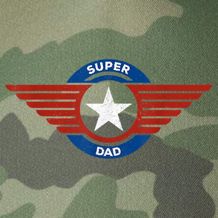 Father's Day Super Hero Dad Father And Protector Legacy Tie Dye Trucker Hat