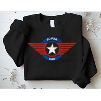 Father's Day Super Hero Dad Father And Protector Sweatshirt
