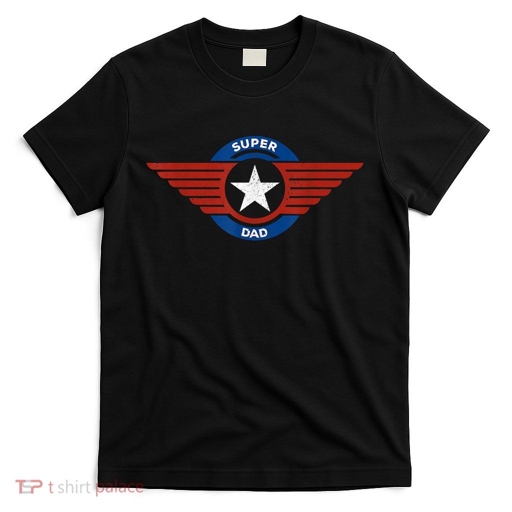Father's Day Super Hero Dad Father And Protector T-Shirt