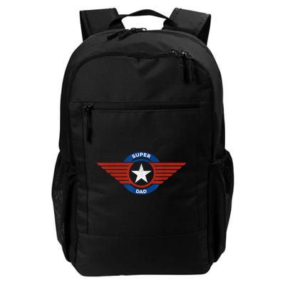 Father's Day Super Hero Dad Father And Protector Backpack
